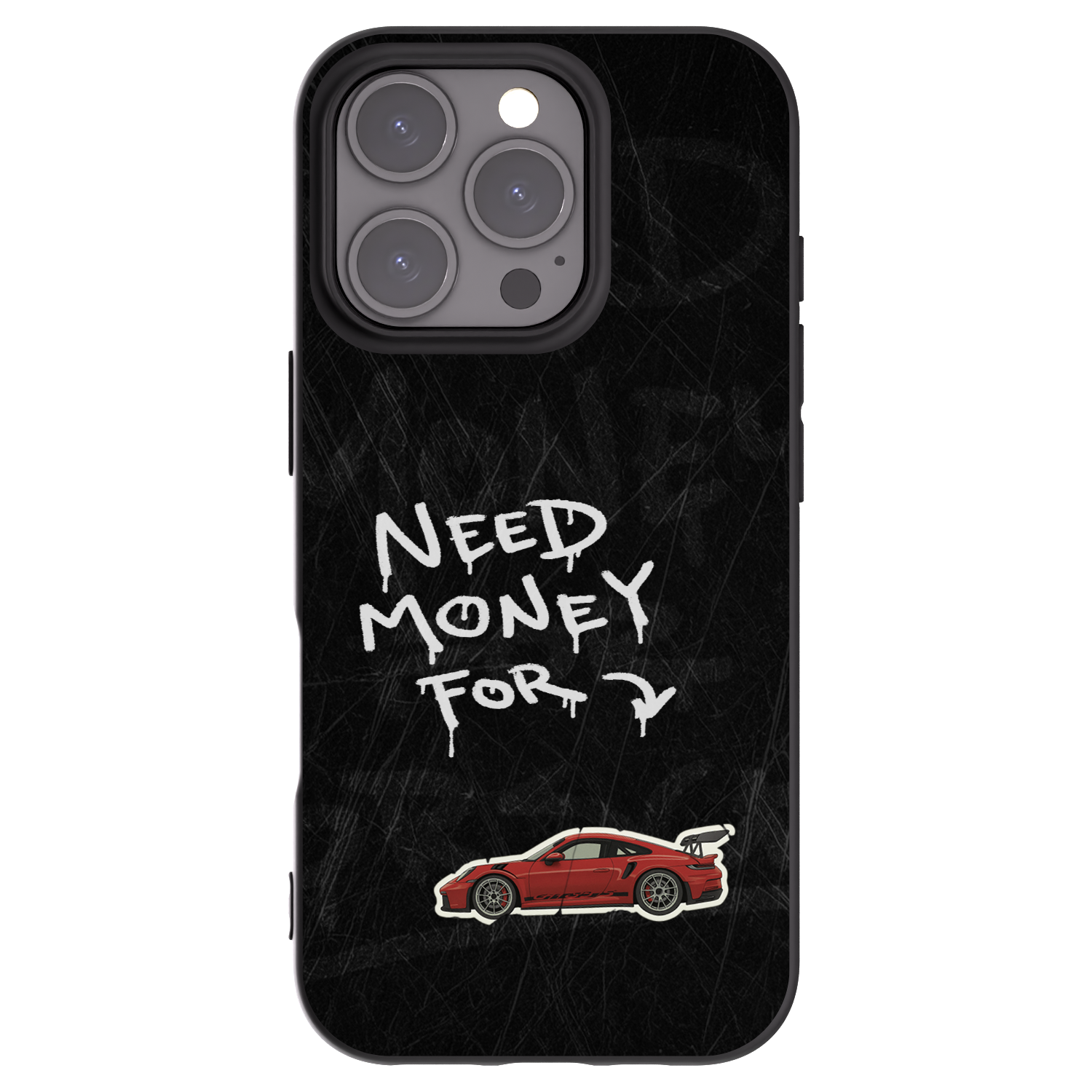 Picasee silikónový čierny obal pre Apple iPhone 16 Pro - Track Mode