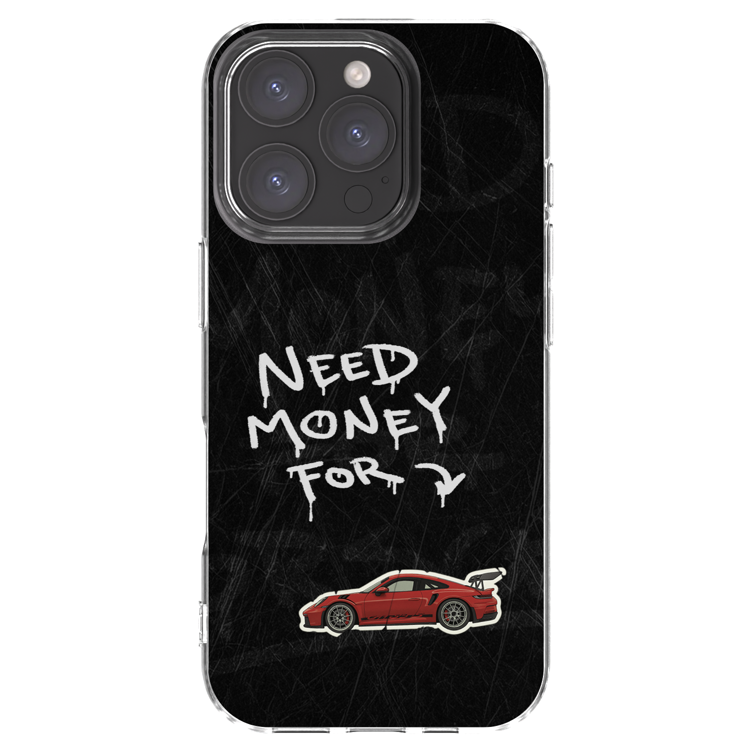Picasee silikónový prehľadný obal pre Apple iPhone 16 Pro - Track Mode