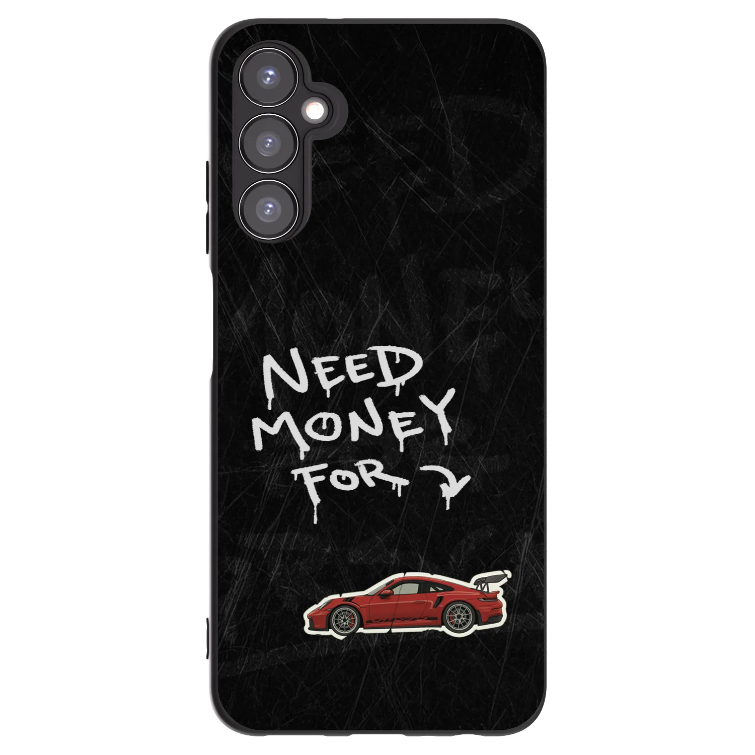 Picasee silikónový čierny obal pre Samsung Galaxy A05s A057G - Track Mode