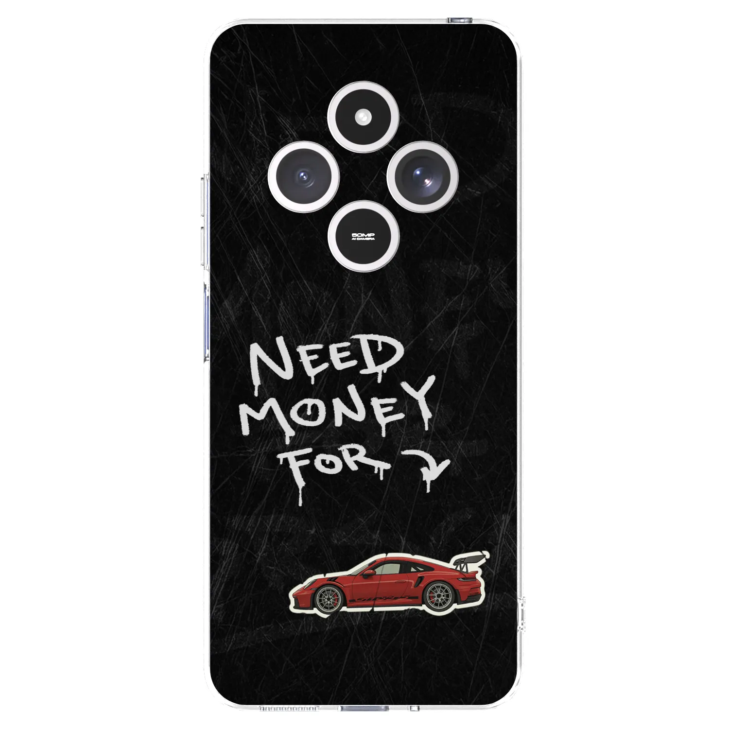 Picasee silikónový prehľadný obal pre Xiaomi Redmi 14C - Track Mode