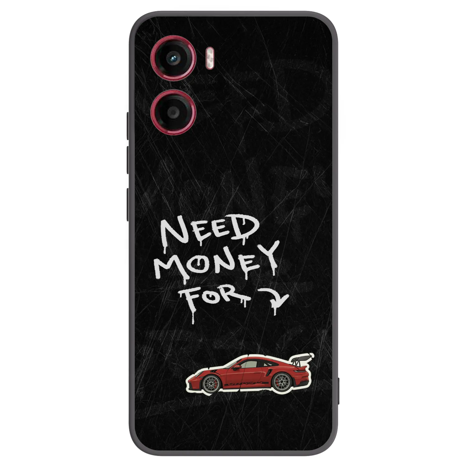 Picasee silikónový čierny obal pre Motorola Moto G05 - Track Mode