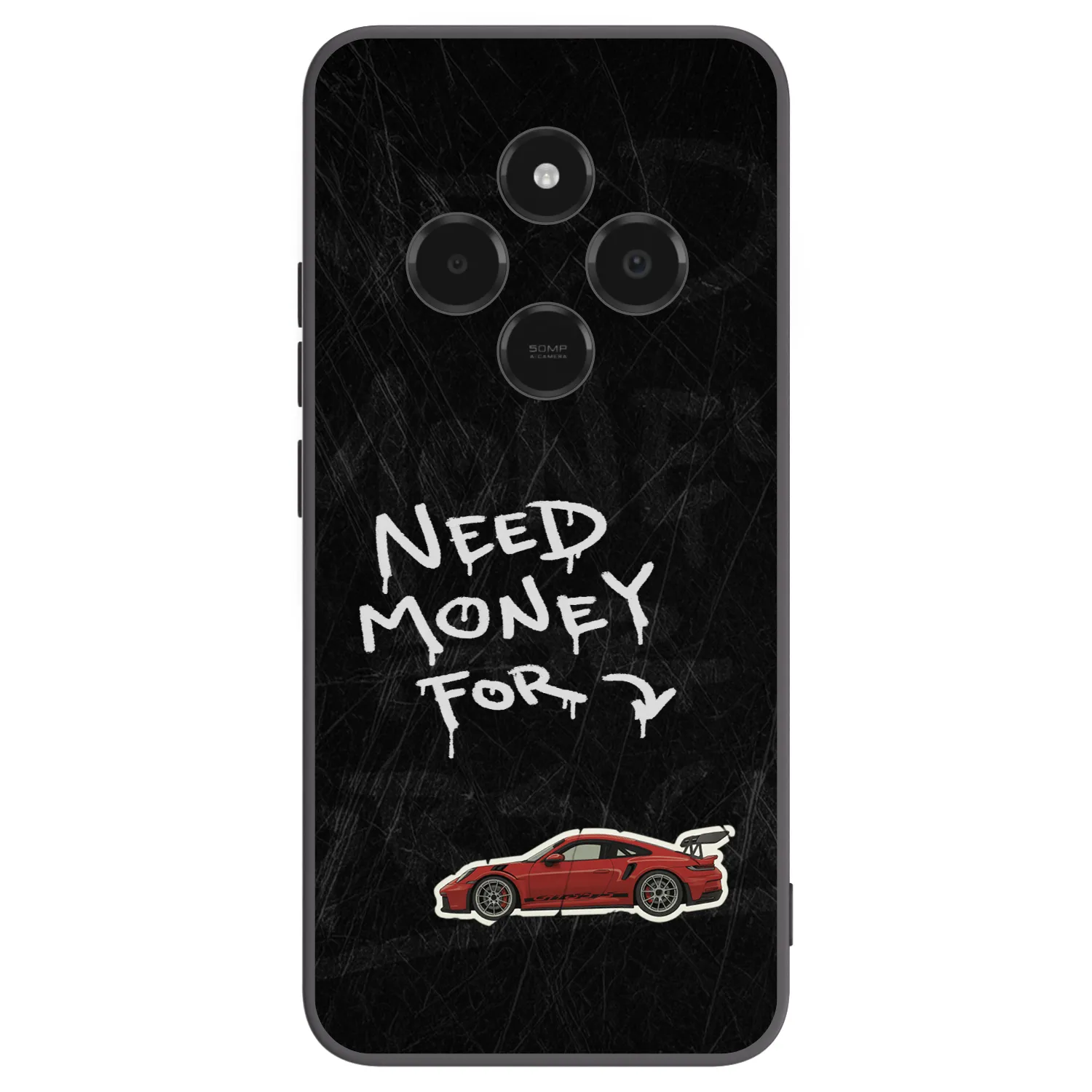 Picasee silikónový čierny obal pre Xiaomi Poco C75 - Track Mode