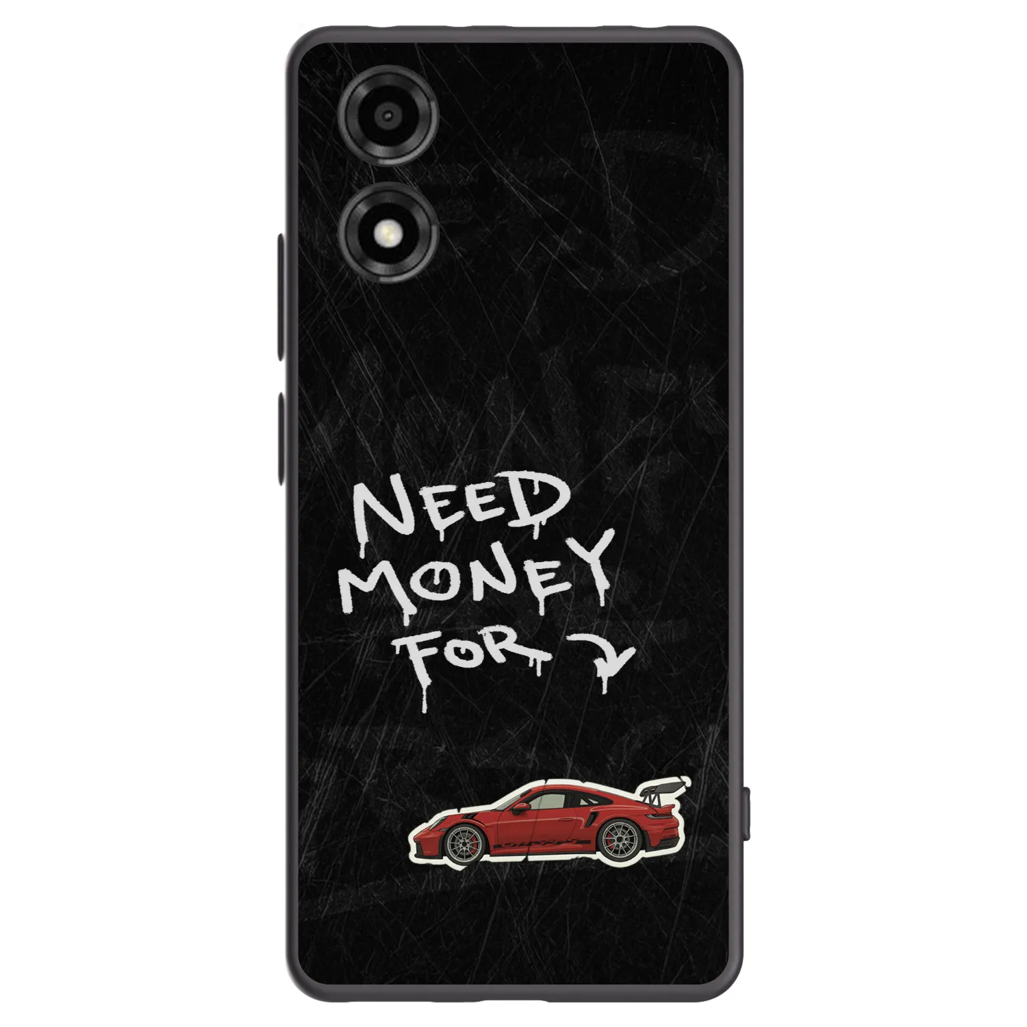 Picasee silikónový čierny obal pre Motorola Moto E14 - Track Mode