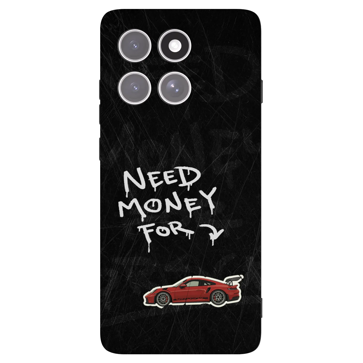 Picasee silikónový čierny obal pre Motorola Edge 60 Pro - Track Mode