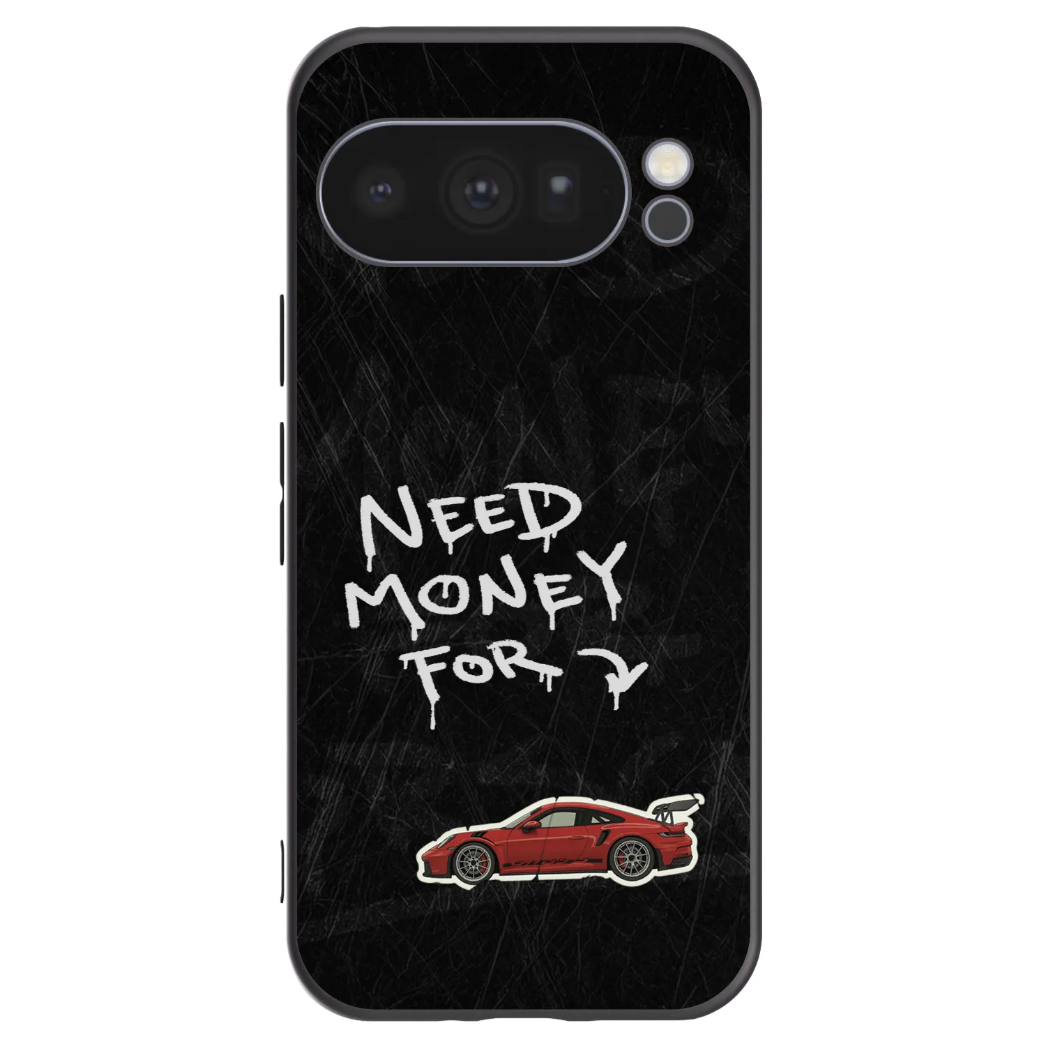 Picasee silikónový čierny obal pre Google Pixel 10 Pro - Track Mode