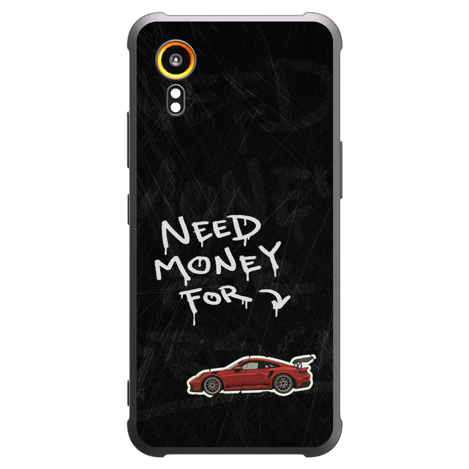 Picasee silikónový čierny obal pre Samsung Galaxy Xcover 7 - Track Mode