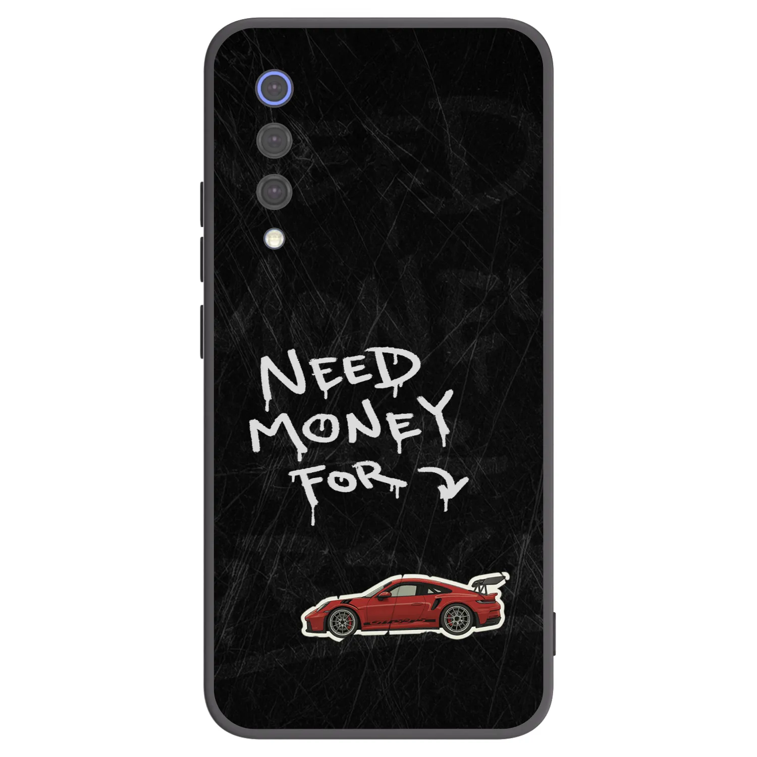 Picasee silikónový čierny obal pre Xiaomi Mi 9 SE - Track Mode