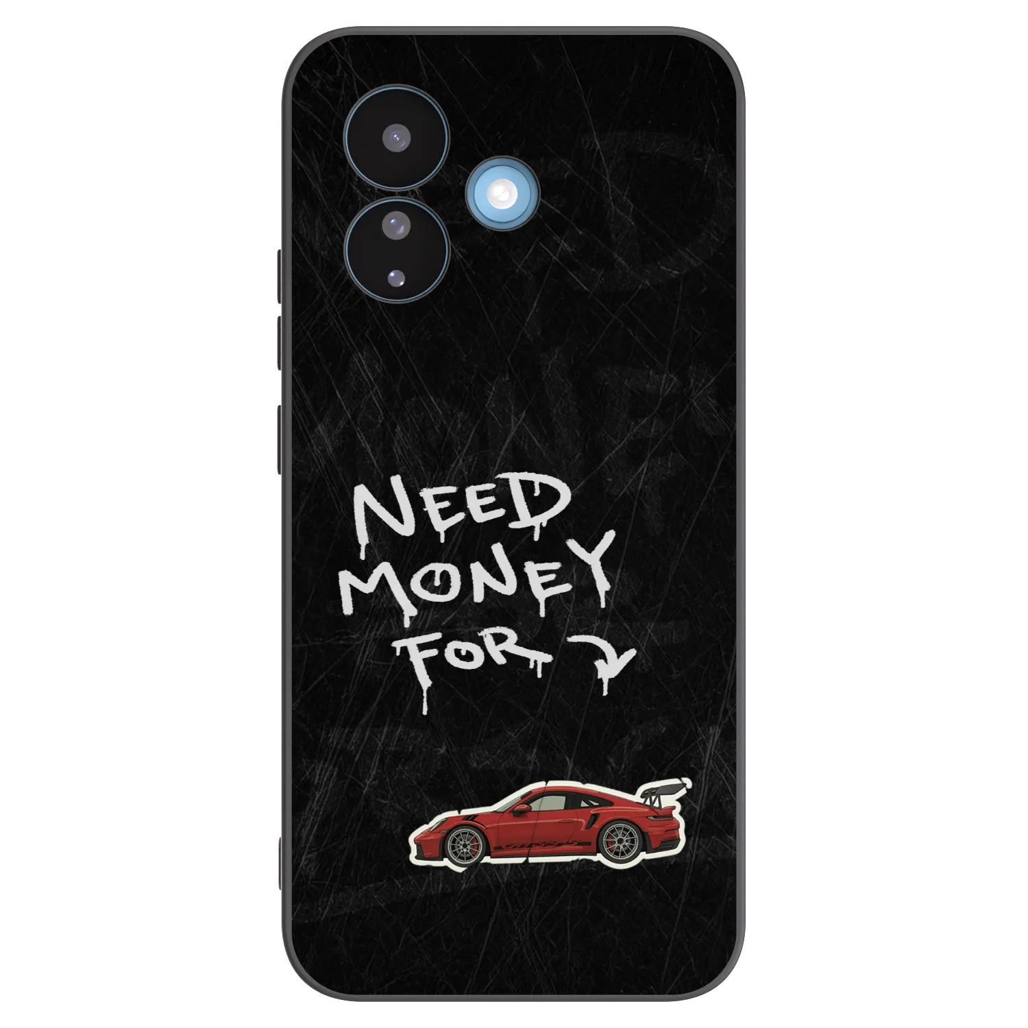 Picasee silikónový čierny obal pre Xiaomi Redmi Note 17 Pro 5G - Track Mode