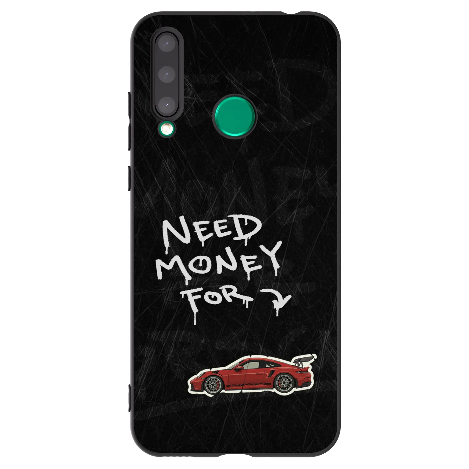 Picasee silikónový čierny obal pre Honor 20 Lite - Track Mode