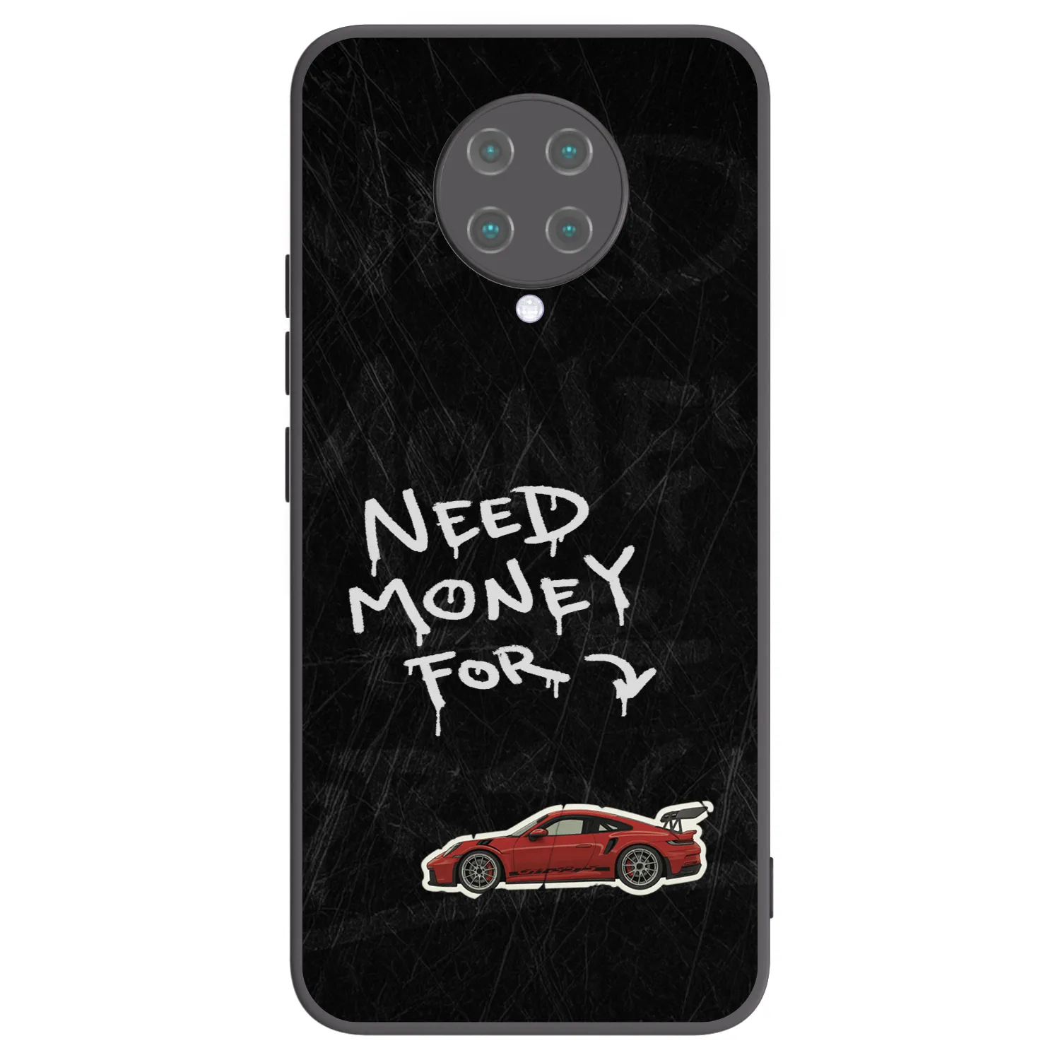 Picasee silikónový čierny obal pre Xiaomi Poco F2 Pro - Track Mode