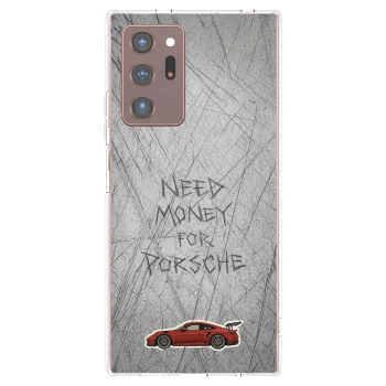 Picasee silikónový prehľadný obal pre Samsung Galaxy Note 20 Ultra - Garage Scratch