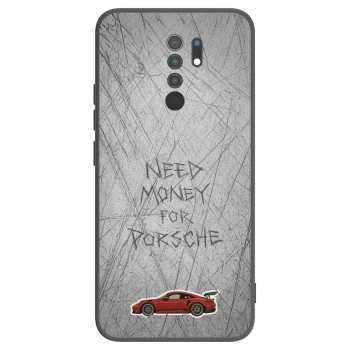 Picasee silikónový čierny obal pre Xiaomi Redmi 9 - Garage Scratch