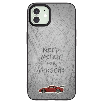 Picasee silikónový čierny obal pre Apple iPhone 12 - Garage Scratch