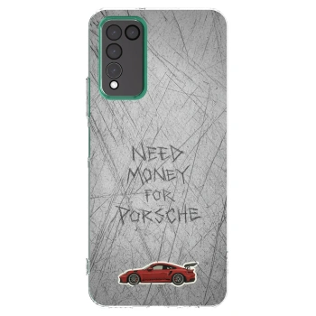 Picasee silikónový prehľadný obal pre Honor 10X Lite - Garage Scratch