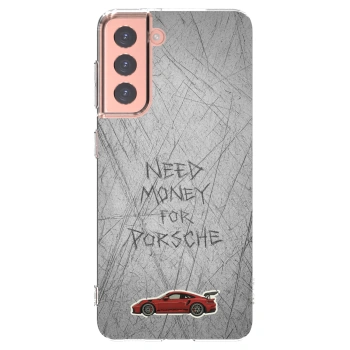Picasee silikónový prehľadný obal pre Samsung Galaxy S21 5G G991B - Garage Scratch