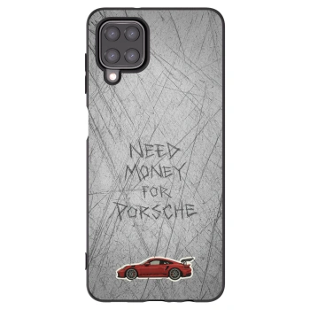 Picasee silikónový čierny obal pre Samsung Galaxy A12 A125F - Garage Scratch