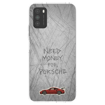 Picasee silikónový prehľadný obal pre Xiaomi Poco M3 - Garage Scratch