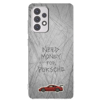 Picasee silikónový prehľadný obal pre Samsung Galaxy A52 5G A525F - Garage Scratch