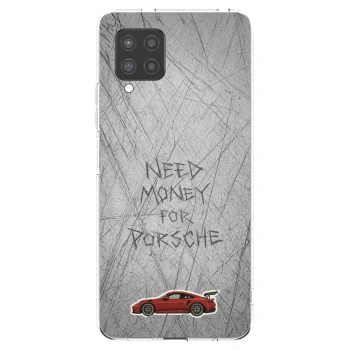 Picasee silikónový prehľadný obal pre Samsung Galaxy A42 A426B - Garage Scratch