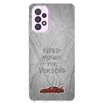 Picasee silikónový prehľadný obal pre Samsung Galaxy A32 5G A326B - Garage Scratch