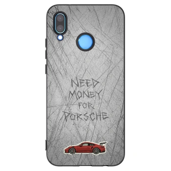 Picasee silikónový čierny obal pre Huawei P20 Lite - Garage Scratch