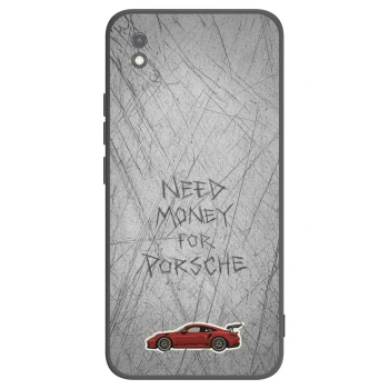 Picasee silikónový čierny obal pre Xiaomi Redmi 9AT - Garage Scratch
