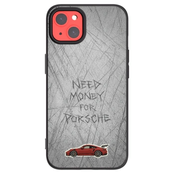 Picasee silikónový čierny obal pre Apple iPhone 13 - Garage Scratch