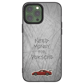 Picasee silikónový čierny obal pre Apple iPhone 13 Pro Max - Garage Scratch