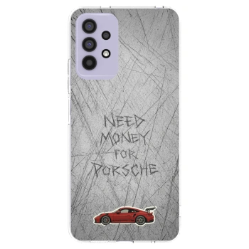 Picasee silikónový prehľadný obal pre Samsung Galaxy A32 4G SM-A325F - Garage Scratch