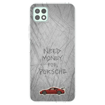 Picasee silikónový prehľadný obal pre Samsung Galaxy A22 A226B 5G - Garage Scratch
