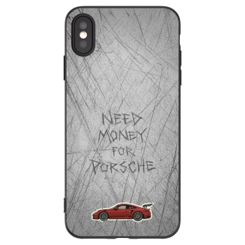 Picasee silikónový čierny obal pre Apple iPhone XS Max - Garage Scratch
