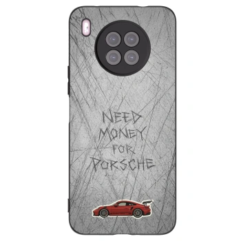 Picasee silikónový čierny obal pre Huawei Nova 8i - Garage Scratch