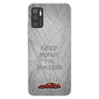 Picasee silikónový prehľadný obal pre Xiaomi Poco M3 Pro 5G - Garage Scratch
