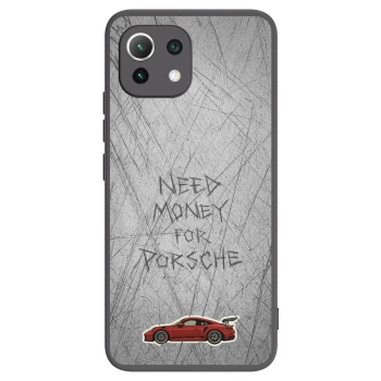 Picasee silikónový čierny obal pre Xiaomi 11 Lite 5G NE - Garage Scratch