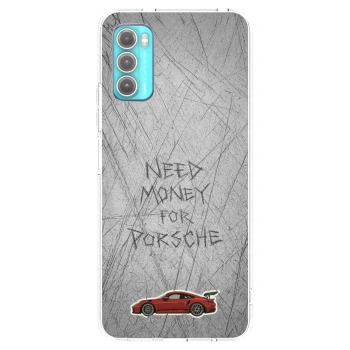 Picasee silikónový prehľadný obal pre Motorola Moto G60 - Garage Scratch