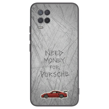 Picasee silikónový čierny obal pre Realme 8 5G - Garage Scratch