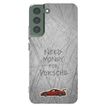 Picasee silikónový prehľadný obal pre Samsung Galaxy S22+ 5G - Garage Scratch