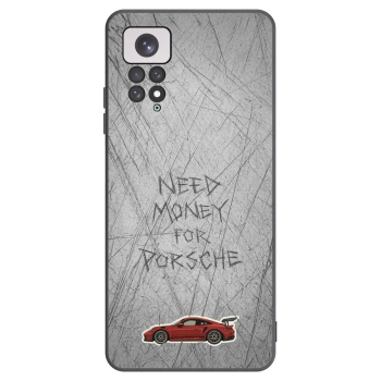 Picasee silikónový čierny obal pre Xiaomi Redmi Note 11 - Garage Scratch