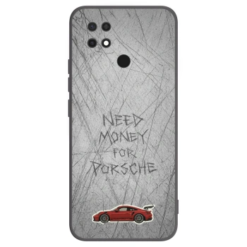 Picasee silikónový čierny obal pre Xiaomi Redmi 10C - Garage Scratch