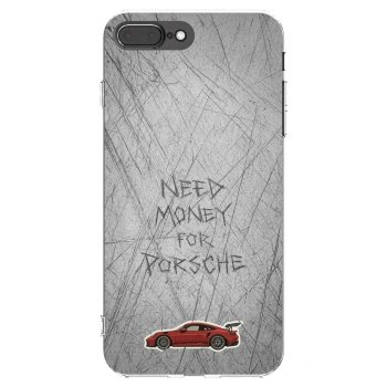 Picasee silikónový prehľadný obal pre Apple iPhone 8 Plus - Garage Scratch