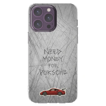 Picasee silikónový prehľadný obal pre Apple iPhone 14 Pro Max - Garage Scratch