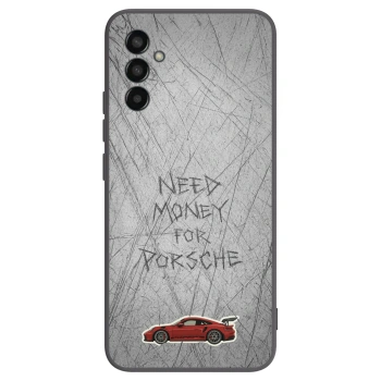 Picasee silikónový čierny obal pre Samsung Galaxy M13 M135F - Garage Scratch