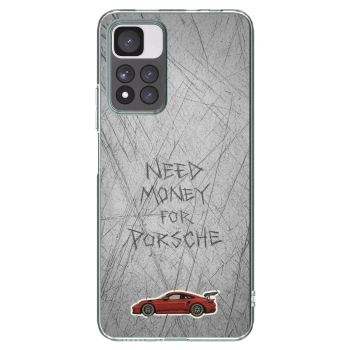 Picasee silikónový prehľadný obal pre Xiaomi Redmi Note 11 Pro+ 5G - Garage Scratch