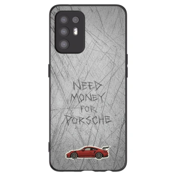 Picasee silikónový čierny obal pre OPPO A94 5G - Garage Scratch