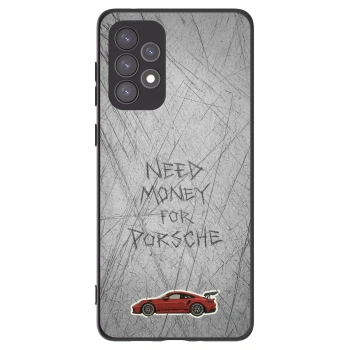 Picasee silikónový čierny obal pre Samsung Galaxy A73 5G - Garage Scratch