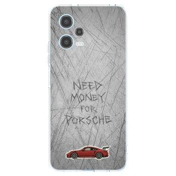 Picasee silikónový prehľadný obal pre Xiaomi Redmi Note 12 5G - Garage Scratch