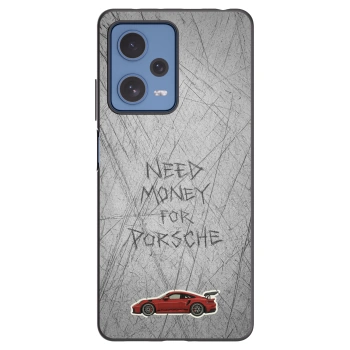 Picasee silikónový čierny obal pre Xiaomi Redmi Note 12 Pro 5G - Garage Scratch