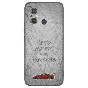 Picasee silikónový čierny obal pre Xiaomi Redmi 12C - Garage Scratch