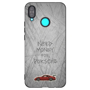 Picasee silikónový čierny obal pre Huawei Nova 3 - Garage Scratch