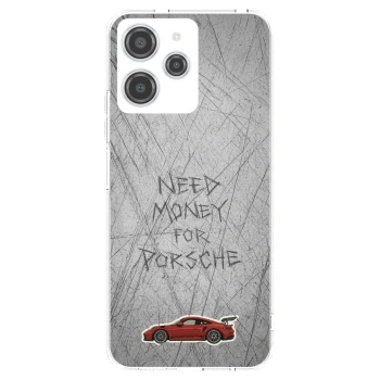 Picasee silikónový prehľadný obal pre Xiaomi Redmi 12 4G - Garage Scratch